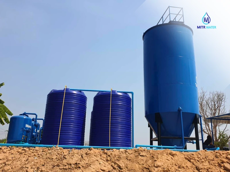 น้ำประปาหมู่บ้านไม่สะอาด แก้ด้วยระบบประปาผิวดิน