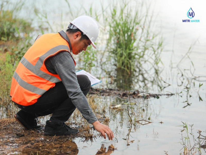 ควบคุมคุณภาพน้ำที่มาจากระบบหมุนเวียนน้ำ